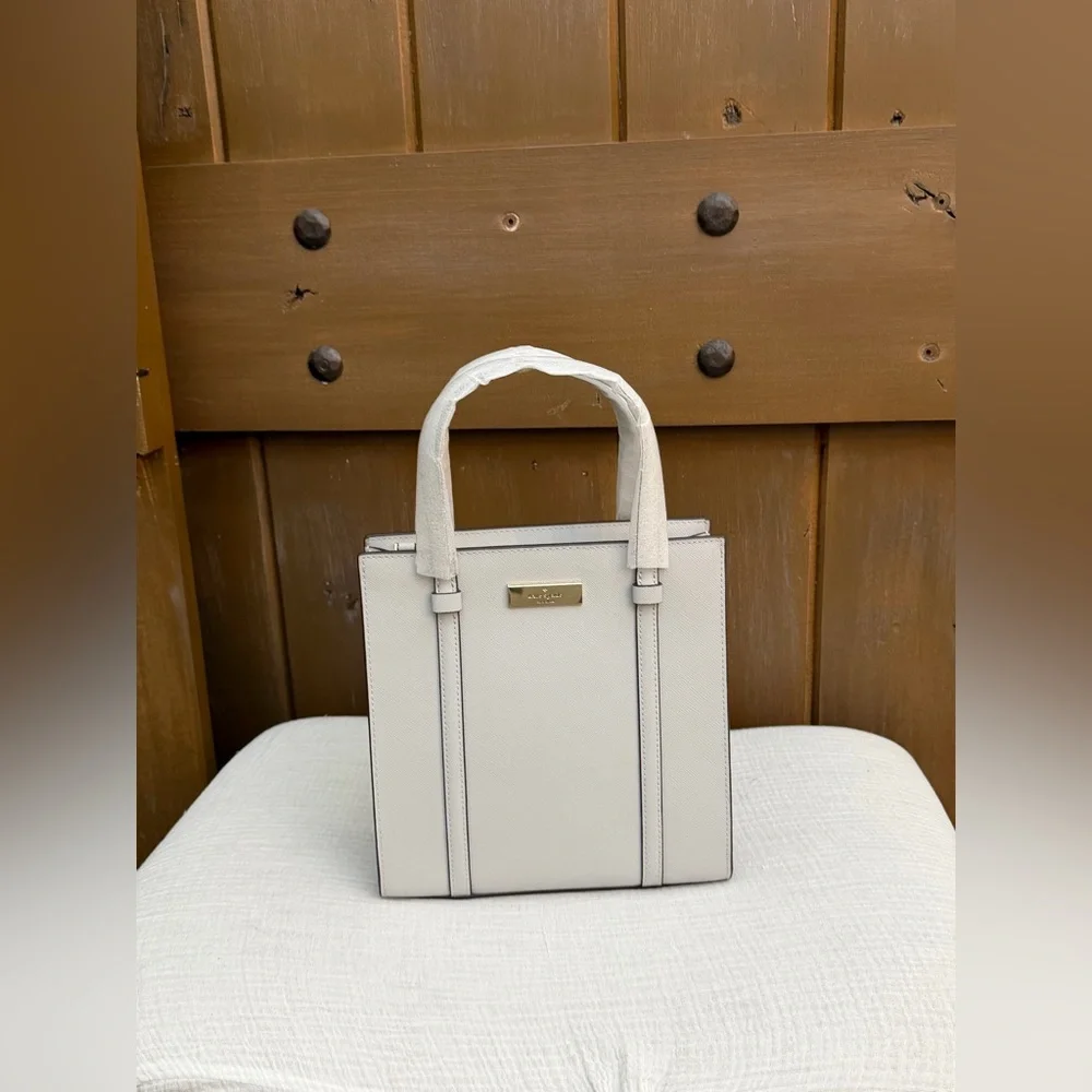 Kate Spade New York KENZIE LIMITED EDITION SM TOTE Platinum NWT originally‎ $329
